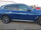 2022 Bmw X3 Sdrive30i Синий vin: 5UX43DP09N9N42642