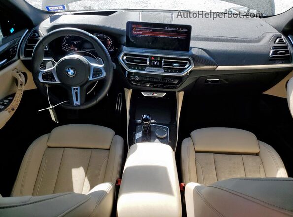 5UX43DT04P9S10245 2023 BMW X4 Black Widok deski rozdzielczej