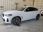 2022 Bmw X4 M40i White vin: 5UX43DT06N9J31429