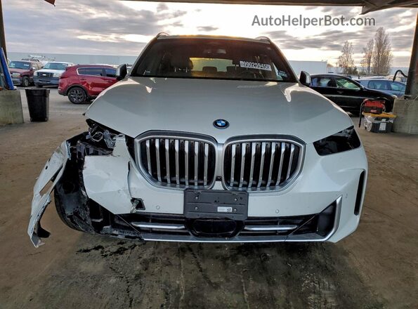 5UX43EU05S9Y38229 2025 BMW X5 Белый Вид спереди
