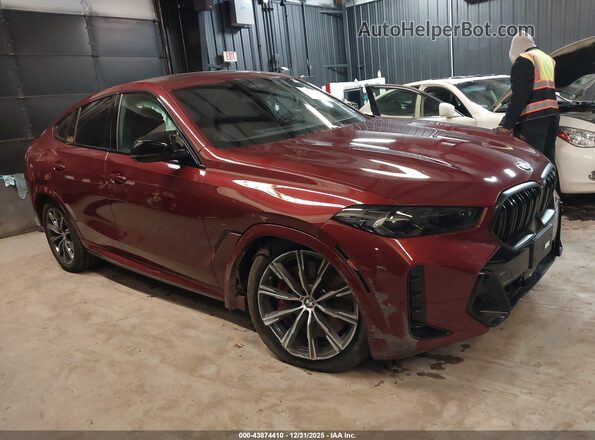 5UX43EX09T9150201 2026 BMW X6 Red Передня права чверть