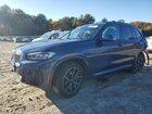 2023 Bmw X3 Xdrive30i Blue vin: 5UX53DP00P9T00071