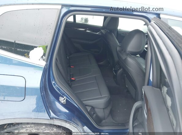5UX53DP02N9L25664 2022 BMW X3 Синий Вид наклейки с VIN-кодом