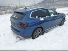 2022 Bmw X3 Xdrive30i Синий vin: 5UX53DP02N9L25664