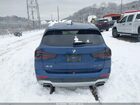 2022 Bmw X3 Xdrive30i Синий vin: 5UX53DP02N9L25664