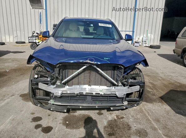 5UX53DP06N9J31106 2022 BMW X3 Синий Вид спереди