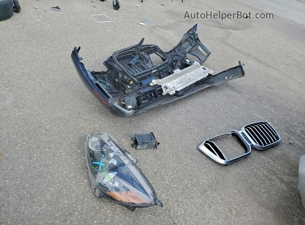 5UX53DP06N9J31106 2022 BMW X3 Синий Вид наклейки с VIN-кодом