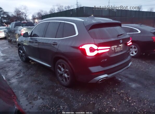 5UX53DP08N9J11794 2022 BMW X3 Серый Задняя левая четверть