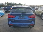 2022 Bmw X3 Xdrive30i Синий vin: 5UX53DP08N9J31592