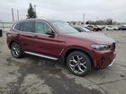 2022 Bmw X3 Xdrive30i Темно-бордовый vin: 5UX53DP08N9K62621