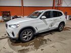 2022 Bmw X3 Xdrive30i Белый vin: 5UX53DP08N9L43909