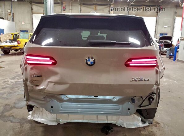 5UX53GP08S9Z74303 2025 BMW X3 Белый Вид сзади