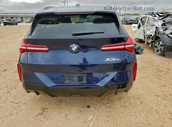 5UX53GP09T9214706 2026 BMW X3 Blue Widok z tyłu