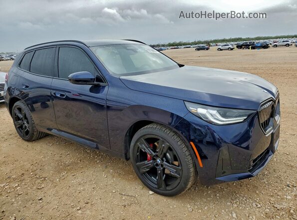5UX53GP09T9214706 2026 BMW X3 Blue Przód prawy