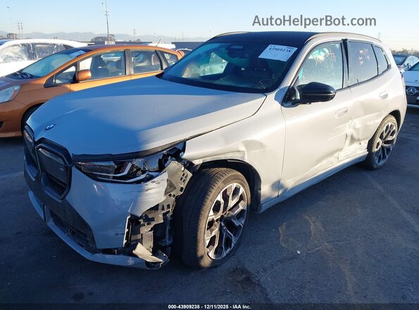 5UX73GP03S9104158 2025 BMW X3 Серый Передняя левая четверть