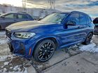 2022 Bmw X3 M40i Blue vin: 5UX83DP03N9K27062