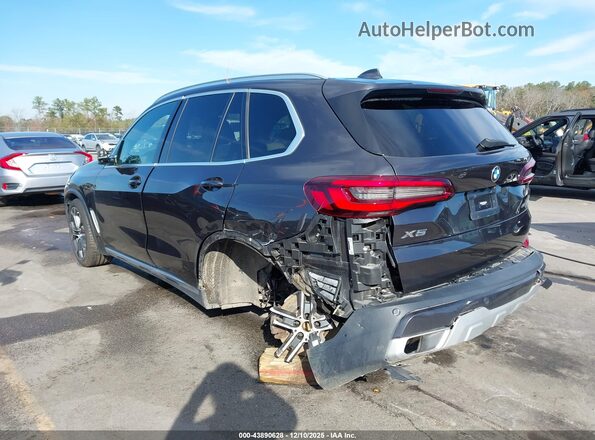 5UXCR6C08M9E11666 2021 BMW X5 Черный Задняя левая четверть