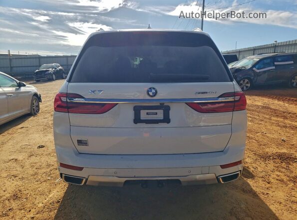 5UXCW2C02M9E17318 2021 BMW X7 Белый Вид сзади