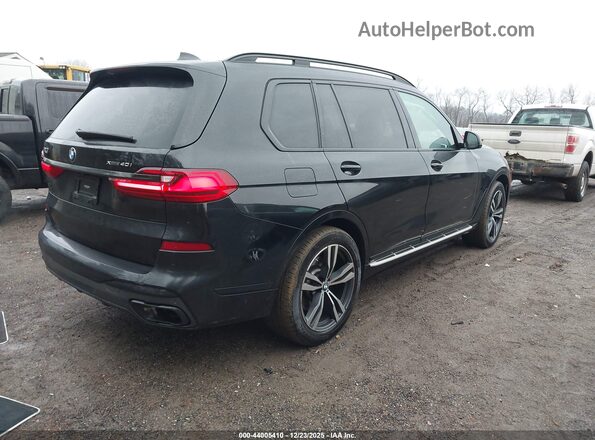 5UXCW2C05N9K98484 2022 BMW X7 Черный Задняя правая четверть