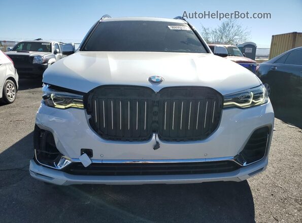 5UXCW2C0XM9F56239 2021 BMW X7 White Widok z przodu