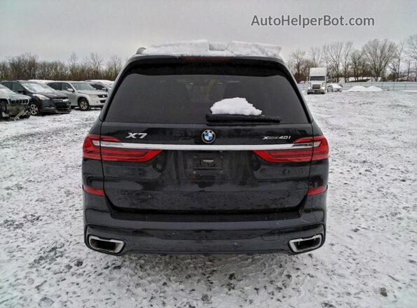 5UXCW2C0XN9J99059 2022 BMW X7 Черный Вид сзади