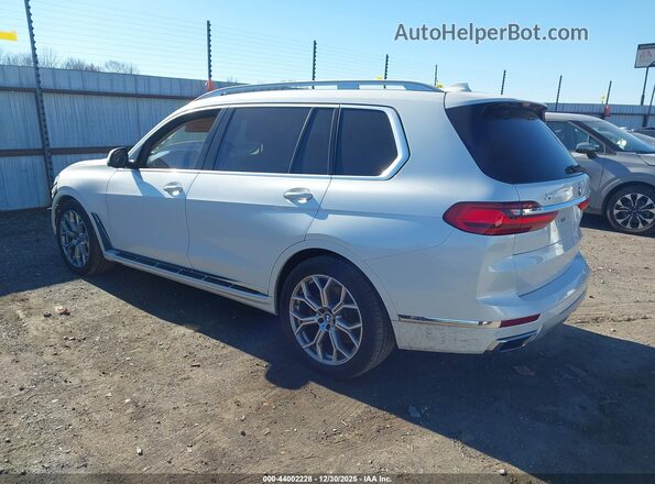 5UXCX4C55KLS38062 2019 BMW X7 Белый Задняя левая четверть