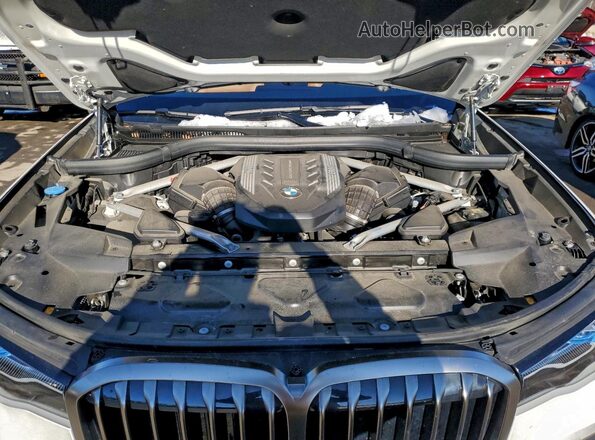5UXCX6C06N9J07336 2022 BMW X7 Белый Вид подкапотного пространства