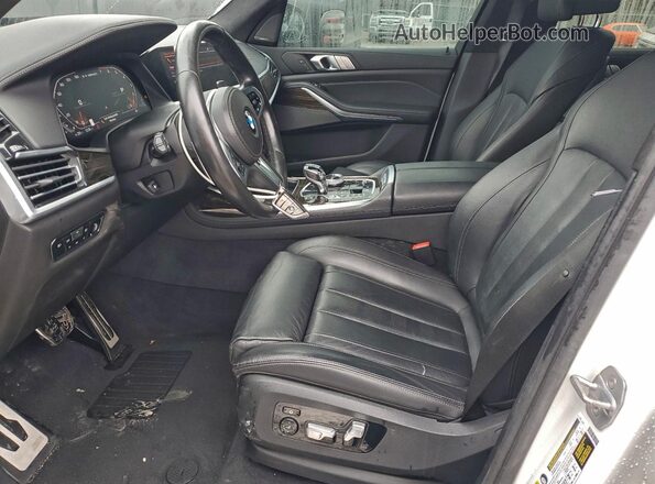 5UXCX6C08L9B07130 2020 BMW X7 Белый Вид салона спереди