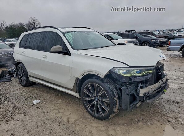 5UXCX6C08L9B07130 2020 BMW X7 Белый Передняя правая четверть