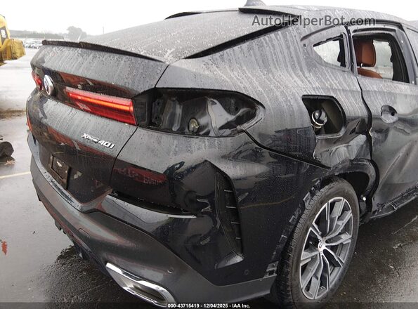 5UXCY6C00P9S03866 2023 BMW X6 Blue Vista frontal
