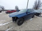 2021 Bmw X6 Xdrive40i Blue vin: 5UXCY6C03M9F06820
