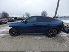 2021 Bmw X6 Xdrive40i Blue vin: 5UXCY6C03M9F06820