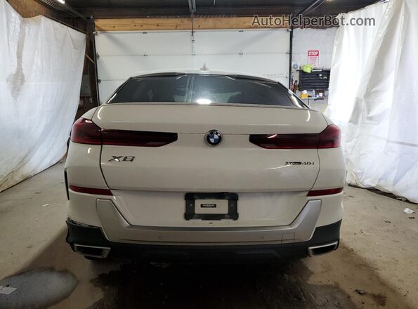 5UXCY6C04M9G89807 2021 BMW X6 Белый Вид сзади