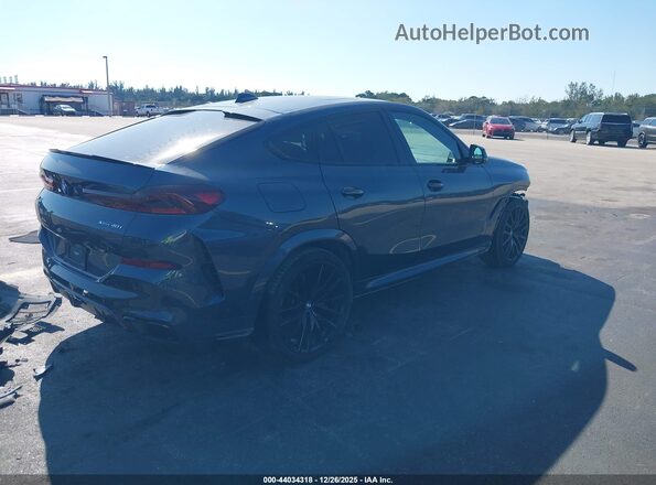 5UXCY6C05N9M69655 2022 BMW X6 Gray Задня права чверть