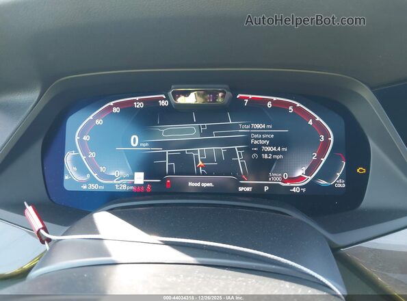 5UXCY6C05N9M69655 2022 BMW X6 Gray Вид задніх сидінь