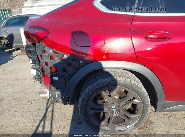 5UXCY6C07M9E34441 2021 BMW X6 Красный 
