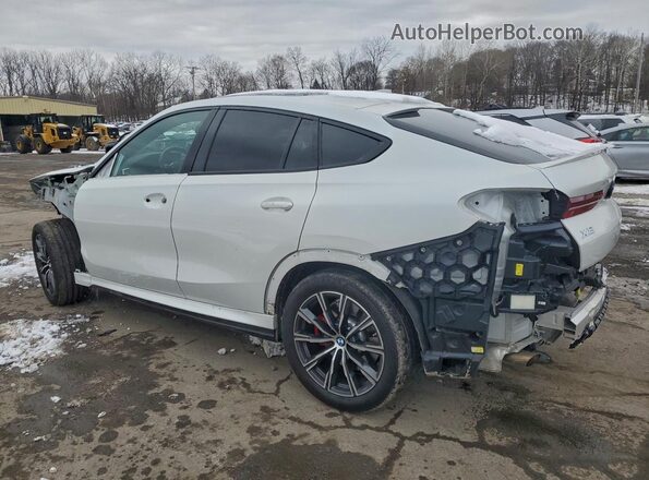 5UXCY6C07M9F84050 2021 BMW X6 White Tył lewy