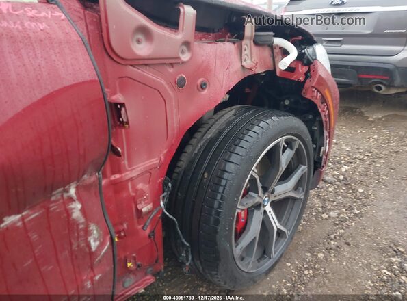 5UXCY6C08N9M30719 2022 BMW X6 Красный 