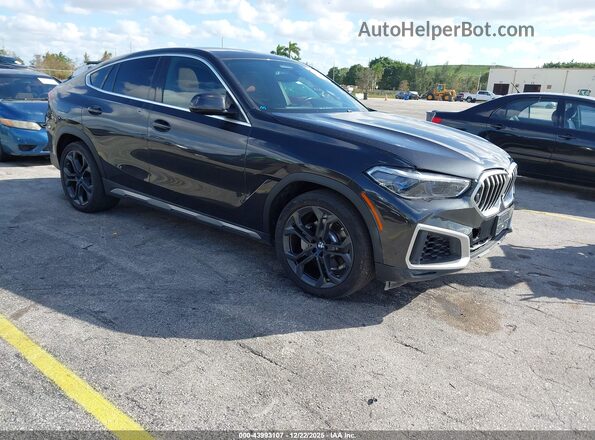5UXCY6C0XM9E24227 2021 BMW X6 Gray წინა მარჯვენა