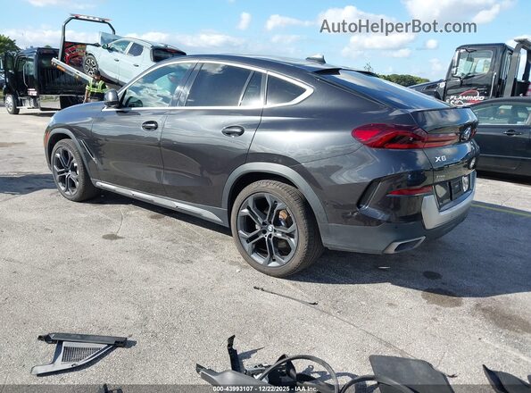 5UXCY6C0XM9E24227 2021 BMW X6 Gray უკანა მარცხენა