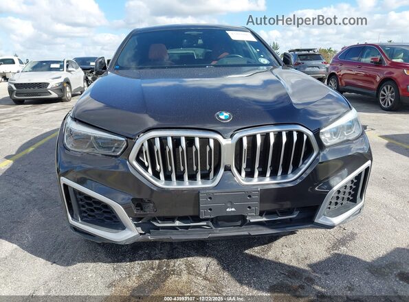 5UXCY6C0XM9E24227 2021 BMW X6 Gray წინა ხედი