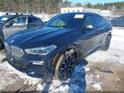 2021 Bmw X6 M50i Dark Blue vin: 5UXCY8C01M9G02280