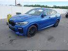 2020 Bmw X6 M50i Blue vin: 5UXCY8C05L9C66552