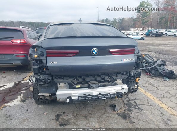 5UXCY8C07M9H53236 2021 BMW X6 Серый 