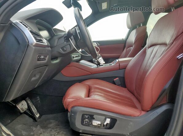 5UXCY8C08L9B12708 2020 BMW X6 Gray Вид салону спереду