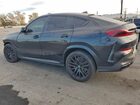 2021 Bmw X6 M50i Black vin: 5UXCY8C08M9F09384