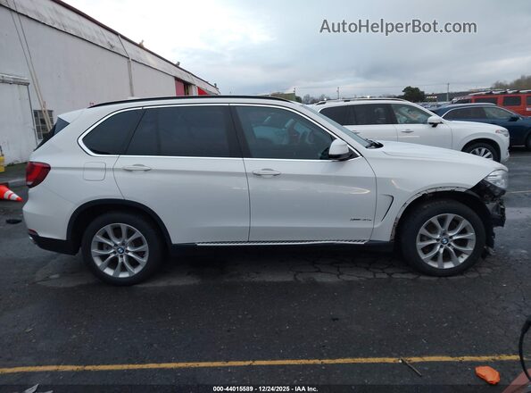 5UXKT0C53G0S79492 2016 BMW X5 White Widok wnętrza 360 stopni