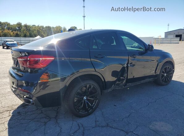 5UXKU2C35H0U30308 2017 BMW X6 Черный Задняя правая четверть