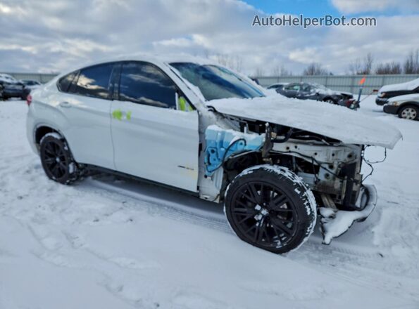 5UXKU2C50J0X50112 2018 BMW X6 White Առջևի աջ