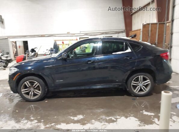 5UXKU2C55G0N83447 2016 BMW X6 Синий Панорамный вид салона 360°